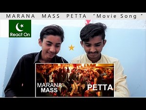 REACTION ON | Marana Mass | Petta Movie Song | Rajinikanth | by AS Presents
