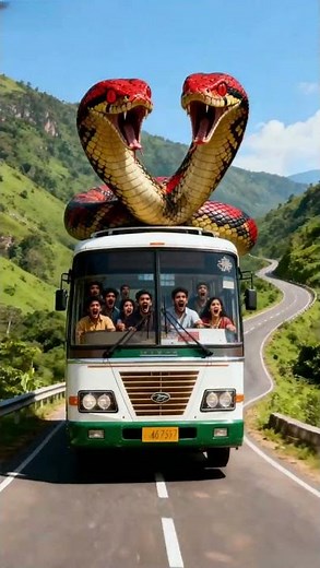Two-headed snake's Revenge, Indian Lady Soldier Saves Grandmother and Bus Passengers Again😭
