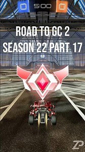 Road to GC2 Part 17 - Rocket League #improvement #aura #aura #gc1 #2v2