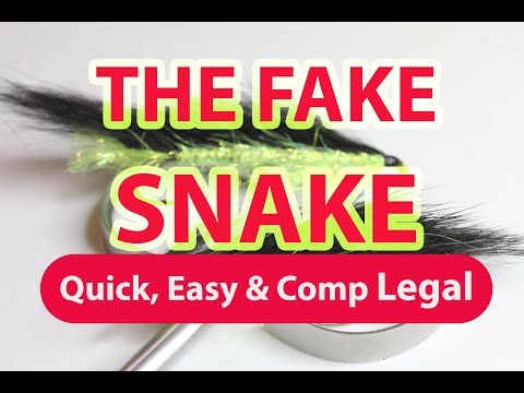 Fly Tying The Fake Snake