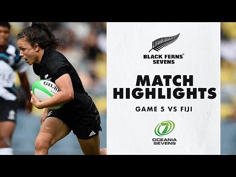 Match Highlights | Black Ferns Sevens v Fiji - Game 5 (Oceania7s 2021)