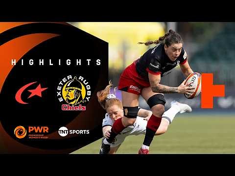 THROUGH TO THE FINAL🤩 | Saracens Women vs Exeter Chiefs Women | Premiership Women's Rugby Highlights