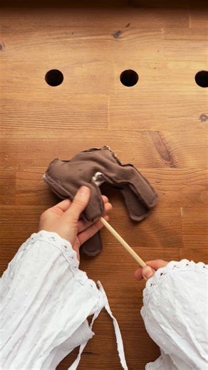 10x2 Studio on Instagram: "A little deer is born well in time for Christmas makes! 🥰 This is the smallest size included, there’s 2 more that accompany this deer sewing pattern. This small one is my favorite! I’ve made it with flat back Minky and it was not difficult at all. I can imagine this size would be super challenging in faux fur 😬 This pattern can be found on my website as well as Etsy shop called Vintage Lamb Pattern (both linked in bio). Happy crafting! ✨ #10x2studio #se