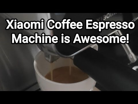 Xiaomi Semi Automatic Espresso Machine Unboxing & Review