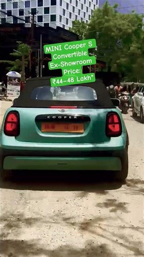 MINI Cooper S Convertible 🔥 | Open Top Fun to drive car in India 🇮🇳