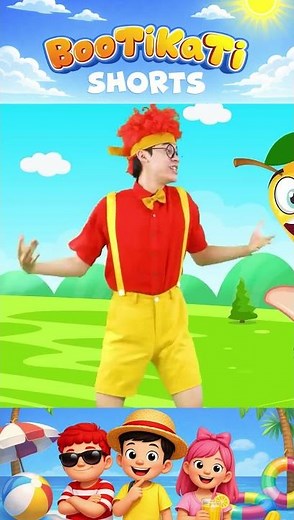 Song For Kids | Finger Family Jobs Song With Bootikati Shorts | Nursery Rhymes For Toddlers