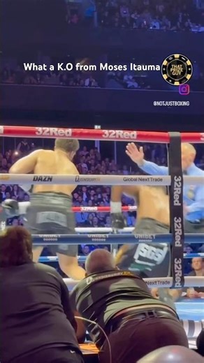 What a demolition job from Moses Itauma. #boxing #heavyweight #mosesitauma #jermainefranklin