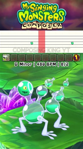 Crystal Islet Flasque Composer Tutorial #msm #fanmade #mysingingmonsters