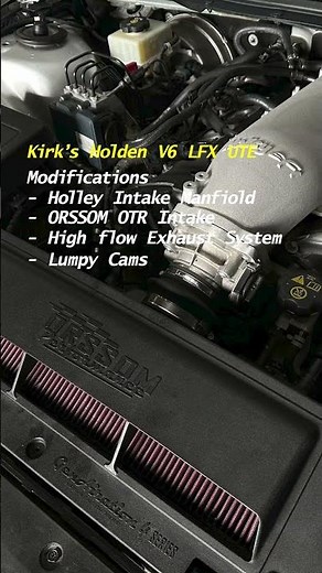 Kirk's Holden V6 LFX Ute LUMPY!