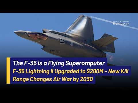 F-35 Lightning II Upgraded to $280M – New Kill Range Changes Air War by 2030