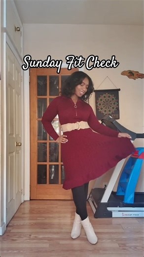 A classy and modest church outfit I wore today 🤍✨