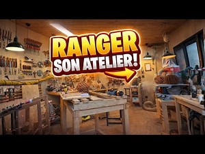 A workshop in disarray? Here's how I organized it (woodworking)