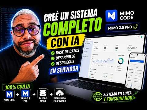 🚀 I Built a Complete AI System (Database + Server) Using Mimo Code