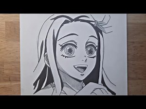 How to Draw Demon Slayer Characters Easy | Nezuko Drawing Step by Step for Beginners
