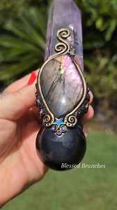 Do you see the Rainbow Obsidian eye?🪄👁✨️ | Blessed Branches