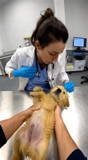 Il sauve un chiot coincé dans la machine à laver