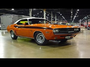 1971 Dodge Challenger R/T RT in Orange & 426 Hemi Engine Sound on My Car Story with Lou Costabile