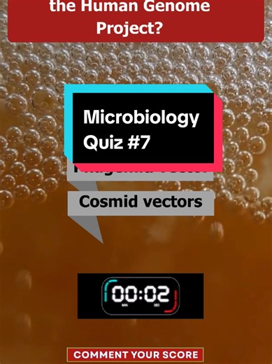 Microbiology Quiz 🦠 The last question is the real challenge. Comment your answer. #microorganisms #biology #biologymajor #microbes #vector