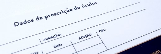 Adição na receita de óculos. O que significa?