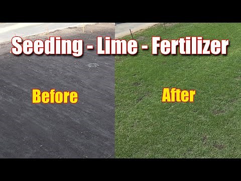 Lawn Lime PH - Seeding - Fall Fertilizer