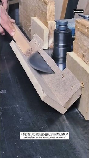 Perfect Wood Groove Cutting with Router | Satisfying Woodworking Technique