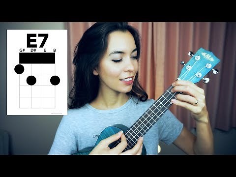 EASY E7 Chord Tutorial ~ Ukulele School