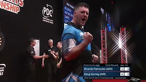 GURNEY PUTS OUT PIETRECZKO! That was very impressive! 👏 Fresh from a semi-final showing in Austria, Daryl Gurney averages 101 and lands three ton-plus finishes to dispatch Ricardo Pietreczko! 🔜 Raymond van Barneveld v Dimitri Van den Bergh 📺 bit.ly/23EuroTourLive | #ET6 | Professional Darts Corporation