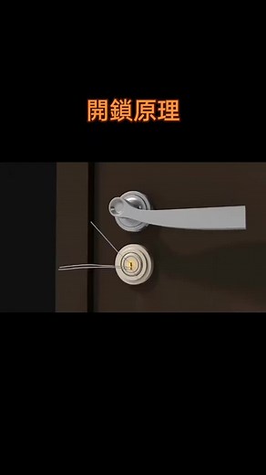 開鎖原理之入門篇 #喇叭鎖 #開鎖 #入門 #鐵絲