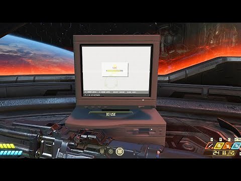 Doom Eternal - What is on the Computer in Doomguy's Man Cave?