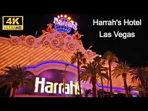 [4K] Harrah's Hotel Las Vegas 2024 Walking Tour - Pool Open, No Commentary