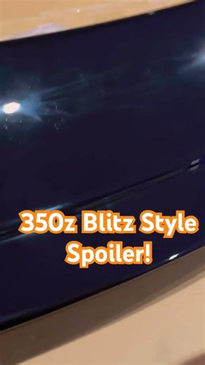 350z Blitz Style Type 3 Spoiler Sneak Peek! ‪@Z1Motorsports23‬ ‪@Conceptzperformanceczp‬ #my350z