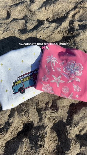 Adorable Summer Embroidery Designs for Sweatshirts