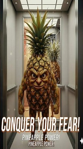 Trapped Pineapple 🍍 Faces FEAR | Emotional AI Fruit Faces Short
