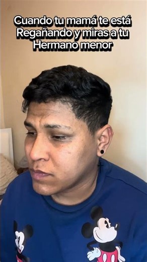 Cuando no te quieres reír al frente de tu mamá