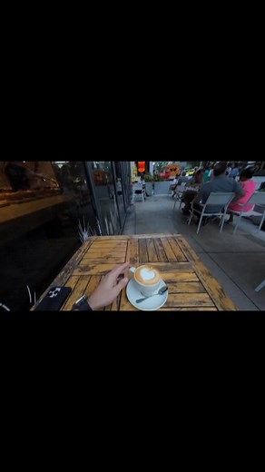 One cappuccino please, regular milk #pov #breakfast #gtr | Driven By Alex
