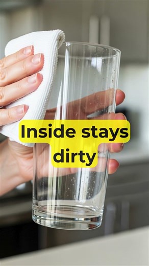 3 mistakes ruining your glass cleaning (and how to fix them) #kitchengadgets #kitchen #homekitchen