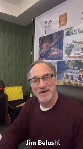 Jim Belushi did the movie “Thief” with my friend Patty, so we sent her a hello 👋🏼 #jimbelushi