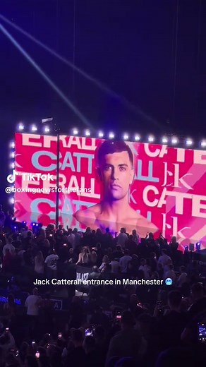 Jack Catterall's Entrance for Catterall vs Eubank Fight