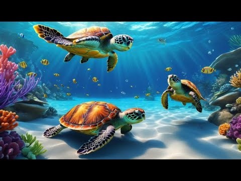 Turtle Shells Go Rock Rock Rock | English Nursery Rhyme | Kids Songs | Baby Music