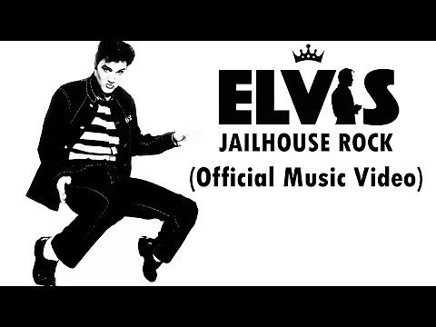 Jailhouse Rock (Official Music Video) 1957 - Elvis Presley (Remastered)