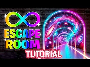 INFINITE ESCAPE ROOM ALL LEVELS Fortnite Tutorial 8557-8912-6959