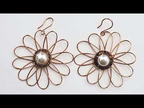 Button Flower Earrings Tip Tuesday Tutorial