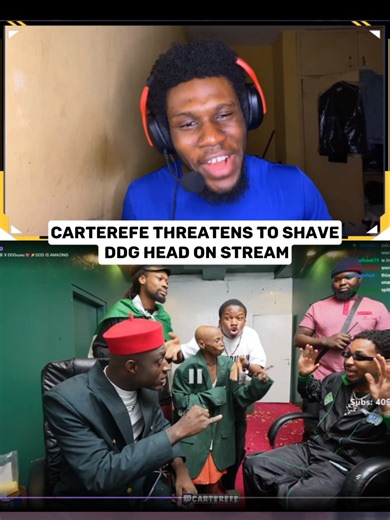 Carterefe's Bold Head Shaving Threat to DDG