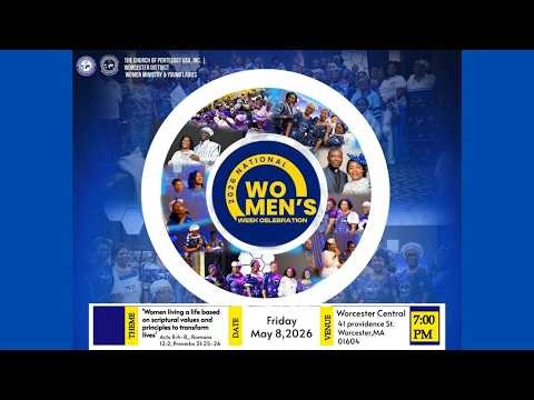 Women's Ministry Week Celebrations | May 8th, 2026