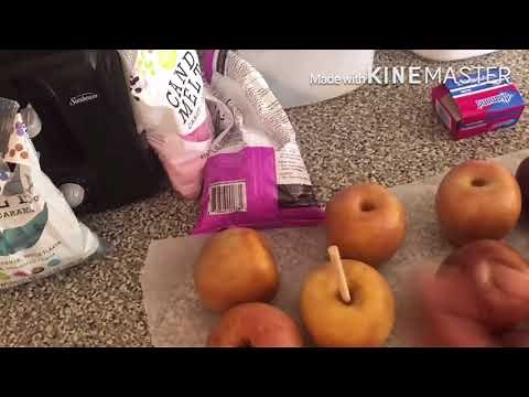 How to: Make easy to bite candy apples