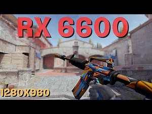 Counter-strike 2 : RX 6600 + RYZEN 5 5500 / 1280X960 / 144HZ