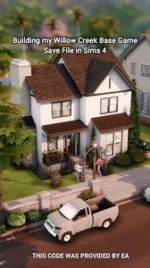 25K views · 239 reactions | Building a cozy Base Game Dream Home in my Willow Creek Save File! ✨ This house was made for the Caldera family and uses ONLY The Sims 4 Base Game + free holiday pack. Want to see the full stop motion speed build? Watch it on YouTube ➜ Malindesigns  #eapartner #thesims4 #sims4build #sims4 #simstagram #ts4 | MalinDesigns | Facebook