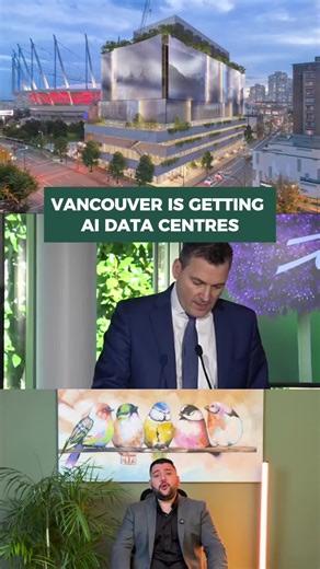 TELUS and Westbank are bringing AI data centres to Vancouver, but is this good for the city, or a land-use problem waiting to happen? 604-728-2220 #Vancouver #VancouverRealEstate #MountPleasant #BCNews