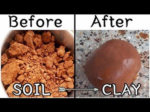How to make terracotta clay at home || POTTERY CLAY MAKING AT HOME || CRAZY ZONE