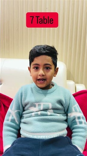 7 Table | Mathematics kids Learning #kidslearning #mathematics #mathlearning